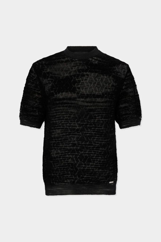 Chemise en maille ajourée Chemise en maille ajourée