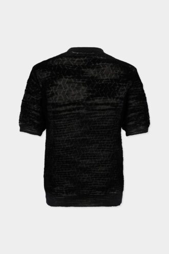 Chemise en maille ajourée