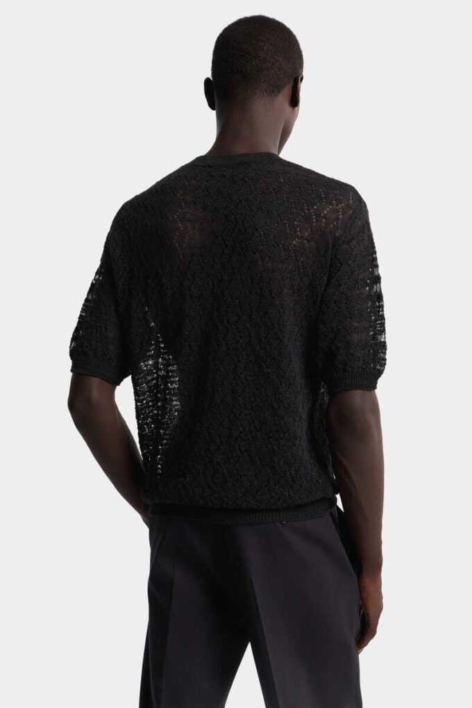 Chemise en maille ajourée Chemise en maille ajourée