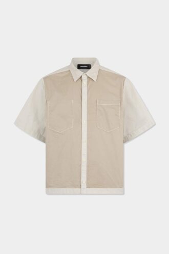 Chemise à manches courtes à l&rsquo;envers