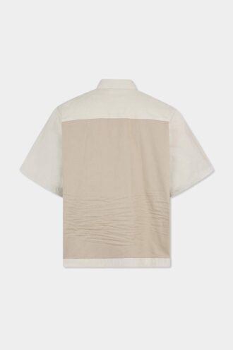 Chemise à manches courtes à l&rsquo;envers