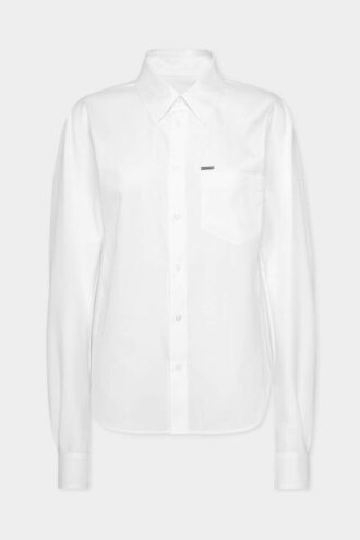 Chemise à ourlet arrondi