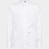 Chemise slim à col à épingle