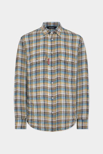 Chemise vintage en lin canadien Chemise vintage en lin canadien