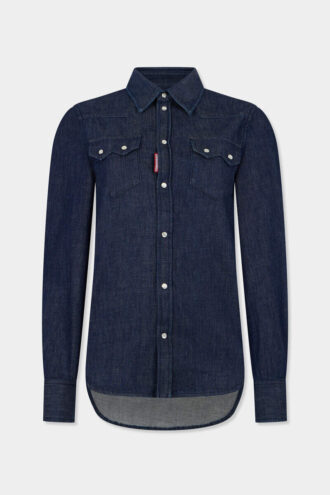 Chemise western lavable à sec et à l&rsquo;eau