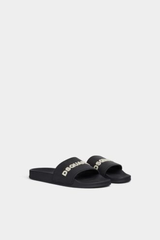 Claquettes à logo Dsquared2