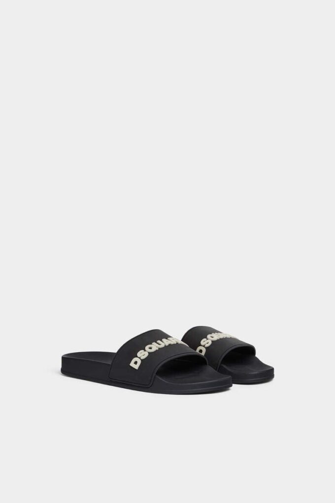 Claquettes à logo Dsquared2