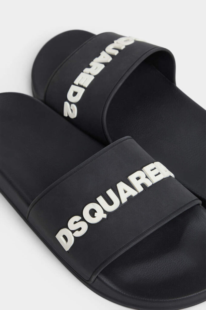 Claquettes à logo Dsquared2