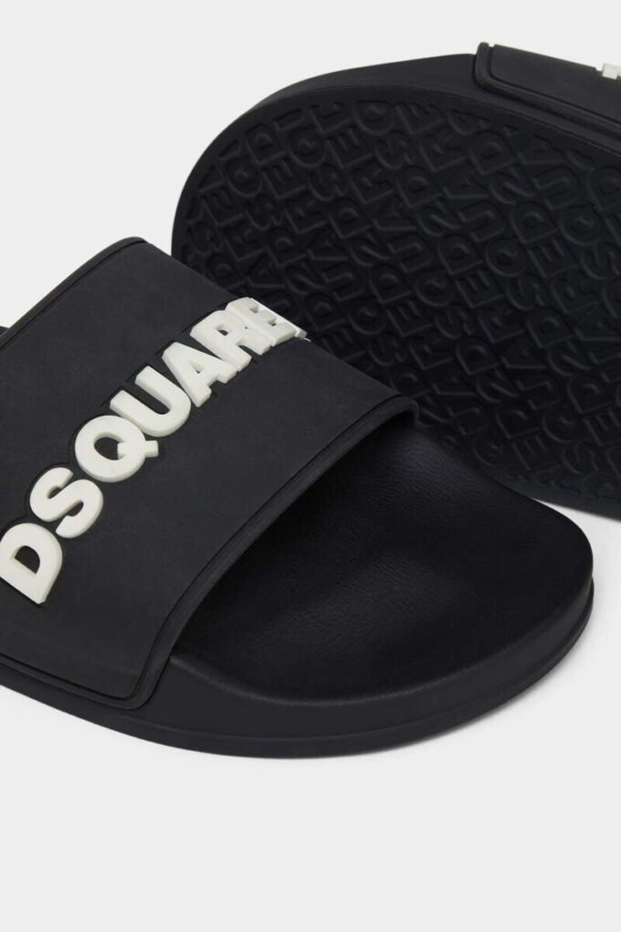 Claquettes à logo Dsquared2