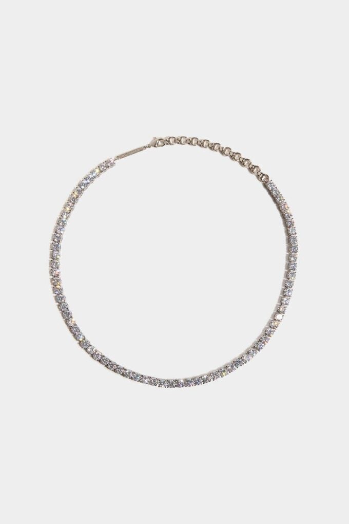 Collier ras-du-cou scintillant