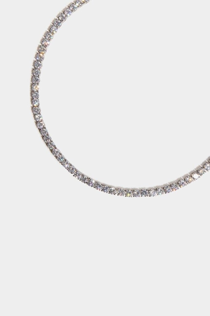 Collier ras-du-cou scintillant