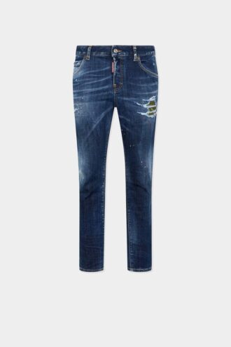 Dark Busted Rebel Jeans Teddy
