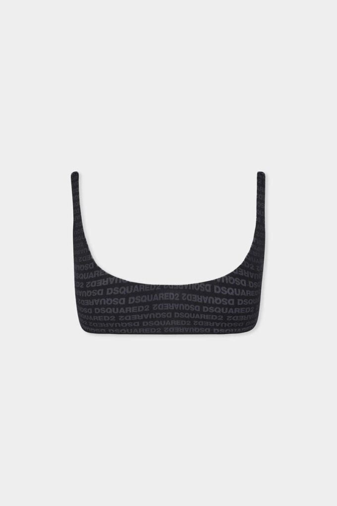 Haut de bikini avec logo Dsquared2 Haut de bikini avec logo Dsquared2