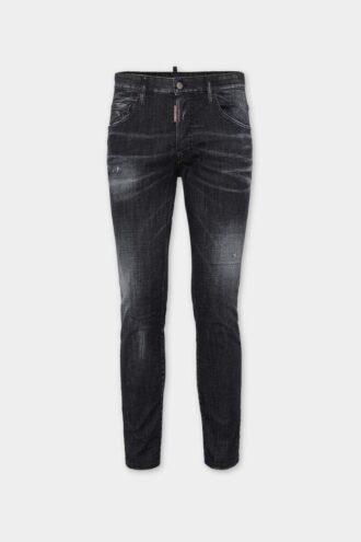 Jean Skater noir délavé