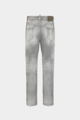 Jeans 642 délavé gris