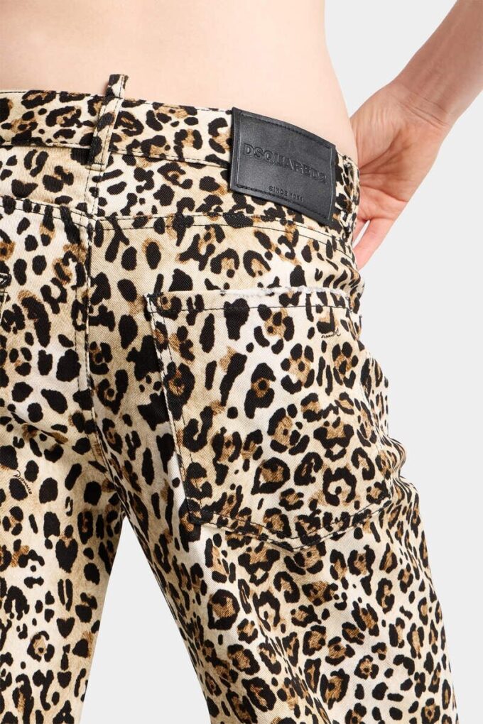 Jeans ample imprimé Wild2