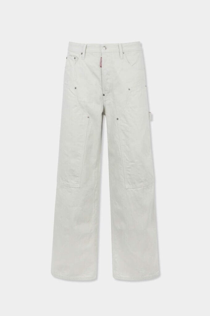 Jeans baggy de charpentier Off-White Bull Jeans baggy de charpentier Off-White Bull