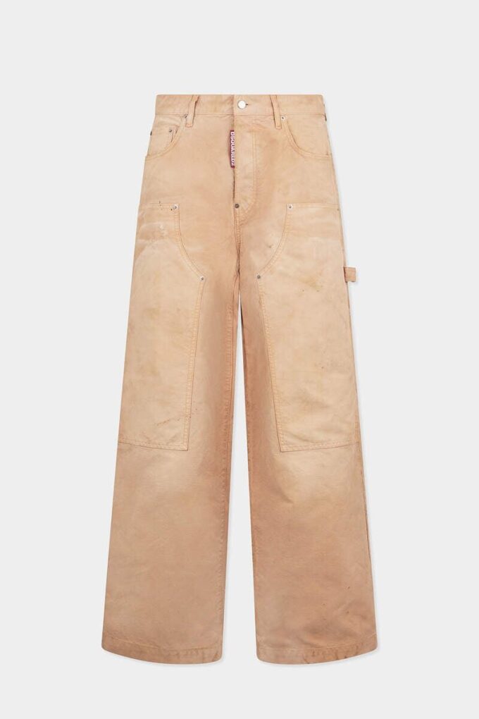 Jeans baggy de charpentier teint en pièce Jeans baggy de charpentier teint en pièce