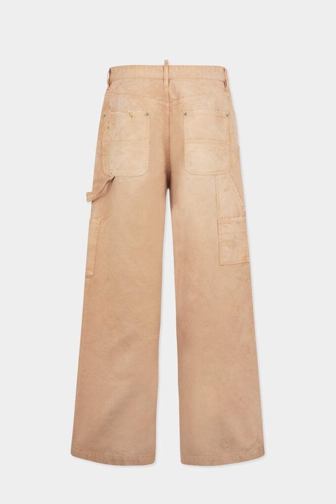 Jeans baggy de charpentier teint en pièce Jeans baggy de charpentier teint en pièce