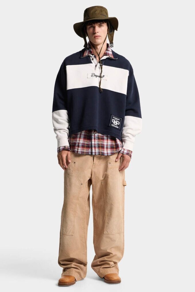 Jeans baggy de charpentier teint en pièce Jeans baggy de charpentier teint en pièce