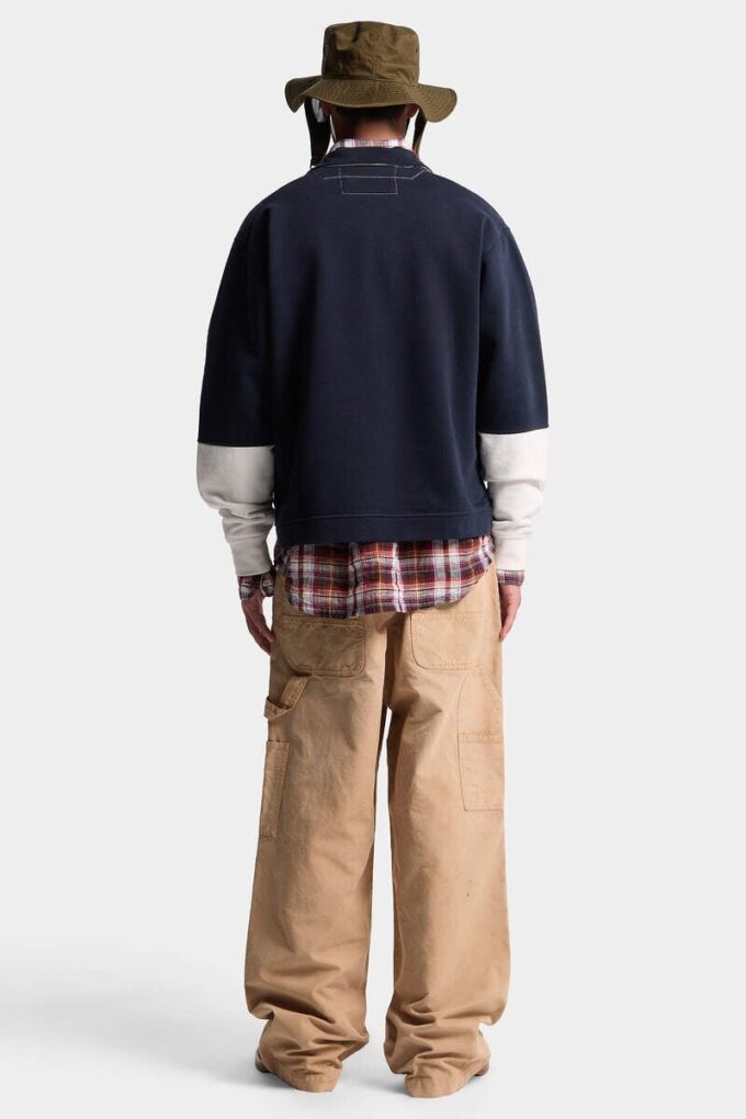 Jeans baggy de charpentier teint en pièce Jeans baggy de charpentier teint en pièce