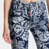Jeans Dalma délavé Dark Flower