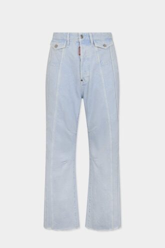 Jeans Eros délavé poudre