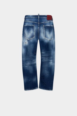 Jeans Kawaii délavé moyen