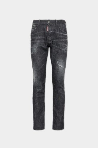 Jeans noirs faciles d&rsquo;entretien pour homme Cool Guy