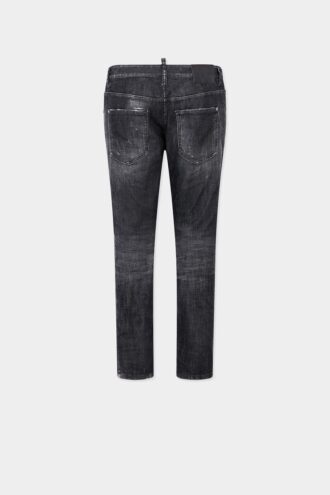Jeans skater délavé noir