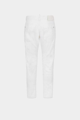 Jeans slim Twist teint en pièce