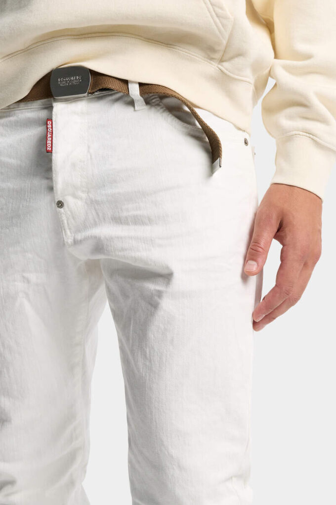 Jeans slim Twist teint en pièce