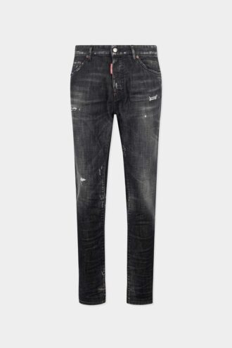 Jeans Teddy délavé Black Fog