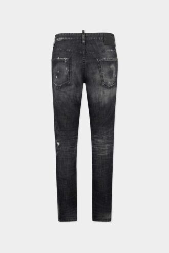 Jeans Teddy délavé Black Fog