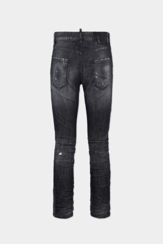 Jeans Teddy délavé Black Fog