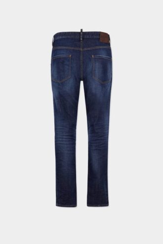 Jeans Teddy délavé foncé