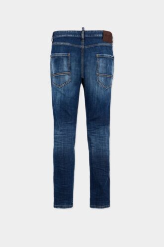 Jeans Teddy Mini Front délavé foncé Smoker