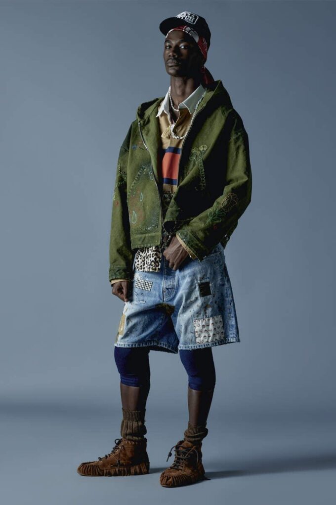 Boxer délavé moyen