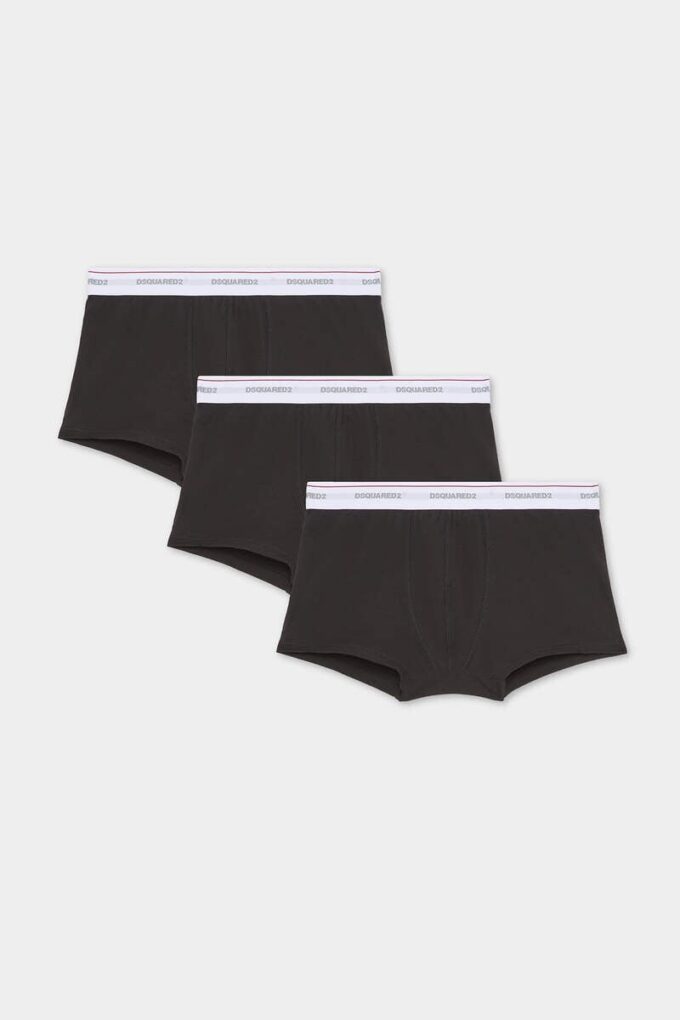 Lot de trois boxers basiques Lot de trois boxers basiques