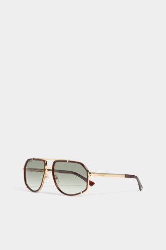 Lunettes de soleil Gold Hype Green
