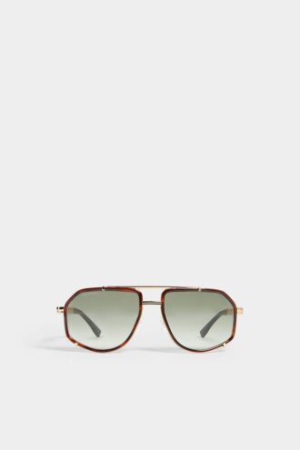 Lunettes de soleil Gold Hype Green