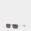 Lunettes de soleil Gold Hype Grey