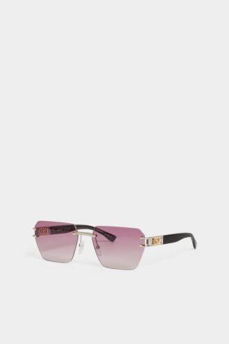 Lunettes de soleil Hype en or et palladium