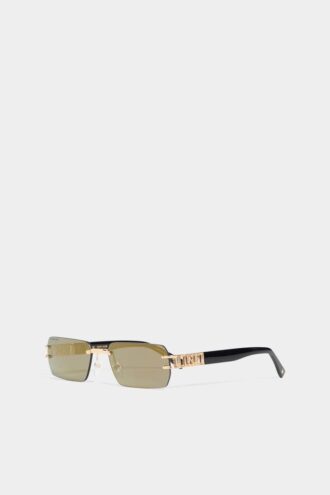 Lunettes de soleil Hype Grey en or rose