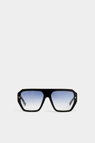Lunettes de soleil Hype à motif noir et blanc