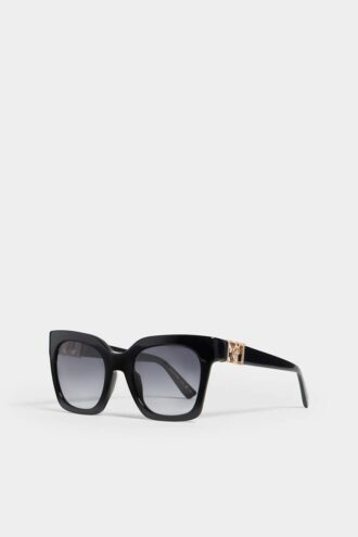 Lunettes de soleil Hype noires et gris foncé