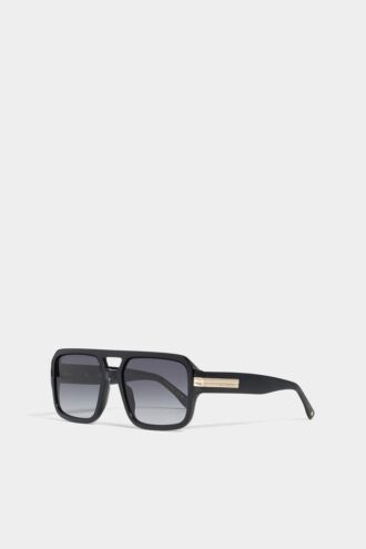 Lunettes de soleil Hype noires et gris foncé