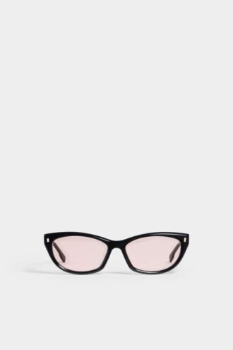 Lunettes de soleil Hype noires et roses