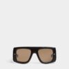 Lunettes de soleil ICON New Generation marron mat
