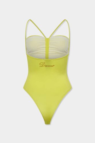 Maillot de bain une pièce signature Dsquared2